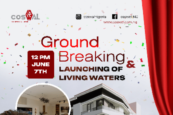GROUND BREAKING AND LAUNCHING OF LIVING WATERS